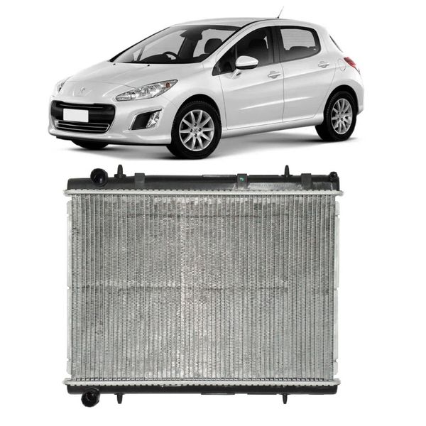 Radiador Peugeot 308 e 408 C-4 Pallas Hatch 2.0 16V Todos 
