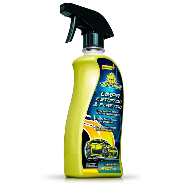 Limpa Estofado e Plástico Autoshine 500ml