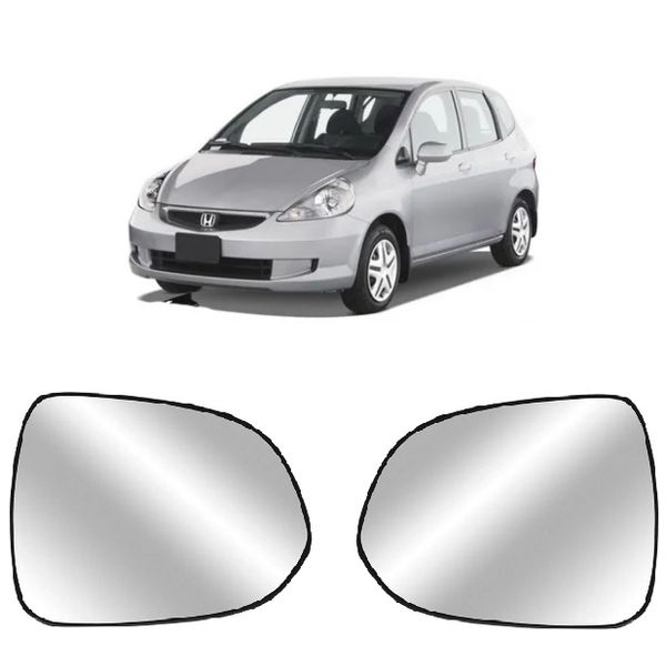 Lente do Retrovisor Honda Fit Até 2008 