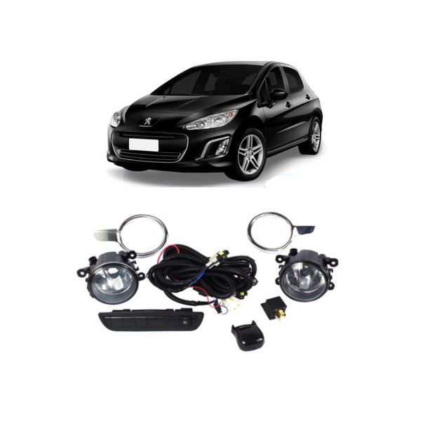 Farol de Milha Peugeot 208 2013 Em Diante Botão Modelo Original jogo 