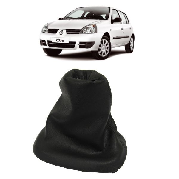 Coifa da Alavanca do Cambio Clio Preto
