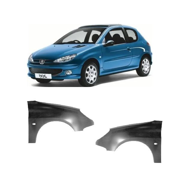 Paralama Peugeot 206 