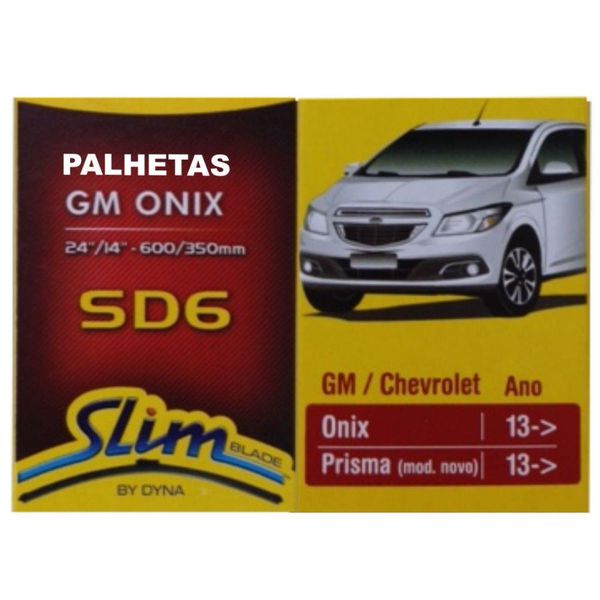 Palheta Dyna 14/24 Polegadas Slim Par 