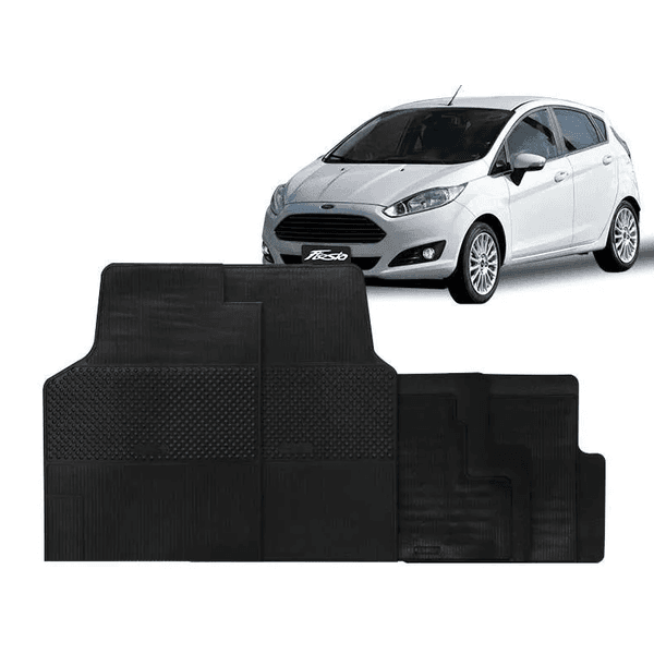 Tapete BRB New Fiesta 2011 a 2014 4 Peças 