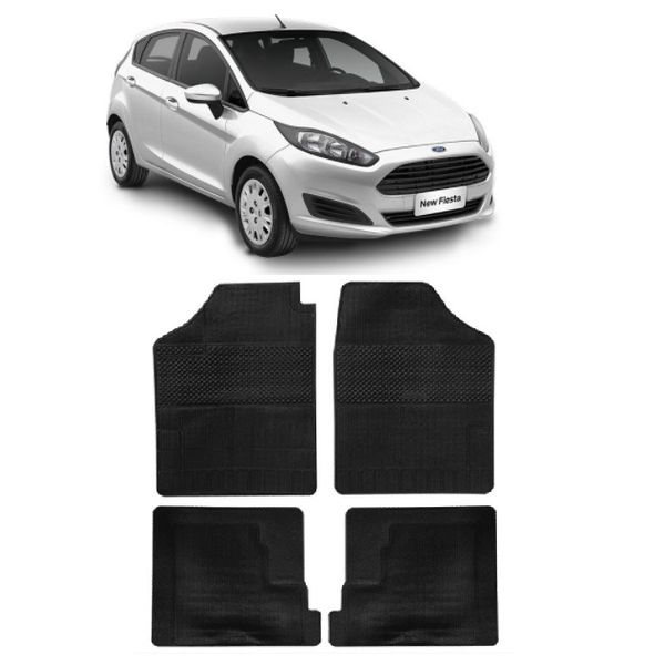 Tapete BRB New Fiesta 2015 Em Diante 4 Peças 
