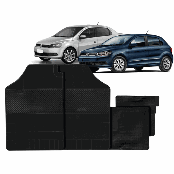 Tapete BRB Gol e Voyage G6 e G7 4 Peças
