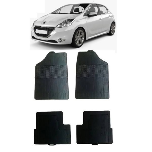 Tapete BRB Peugeot 208 2013 a 2018 4 Peças 
