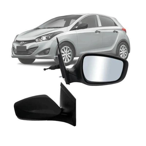 Retrovisor HB-20 2013 a 2019 Controle Manual 