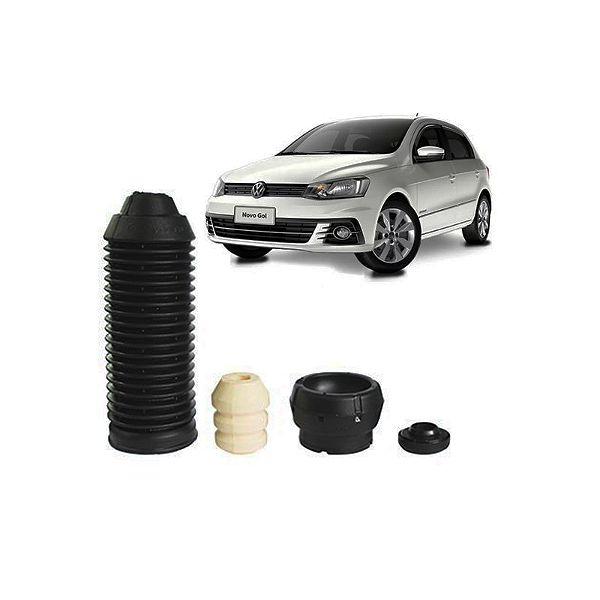 Kit Amortecedor de Suspensão Gol, Voyage e Saveiro G5 e G6 Golf 1999 a 2013 UP Dianteiro Peça 