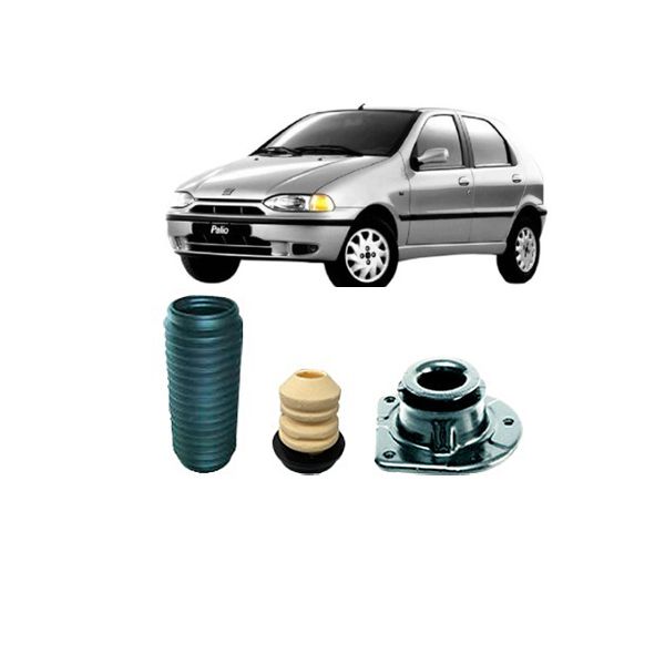 Kit Amortecedor de Suspensão Palio, Weekend, Siena e Strada 1996 Em Diante Idea Dianteiro 
