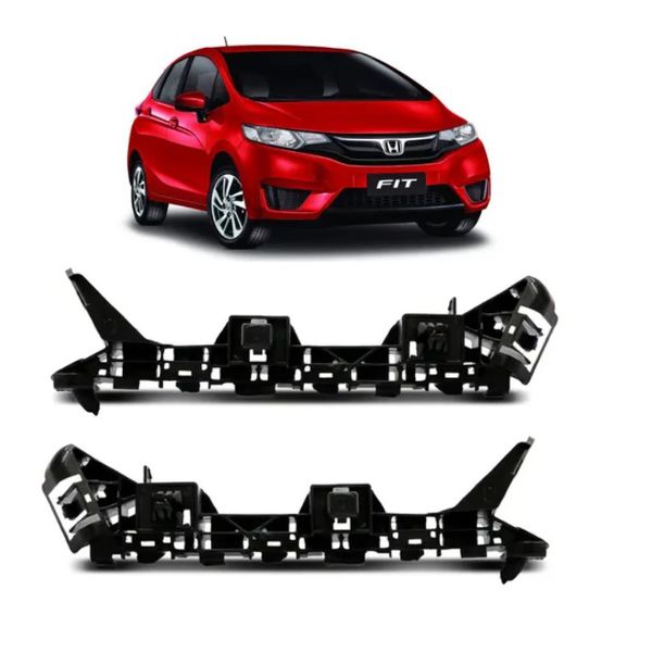Guia Parachoque Honda Fit 2015 Em Diante Dianteiro 