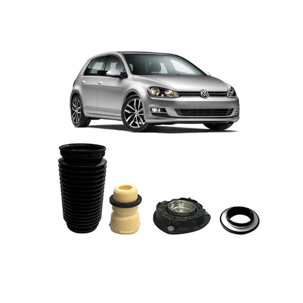 Kit Amortecedor de Suspensão Golf e Audi A-3 2014 Em Diante Dianteiro 