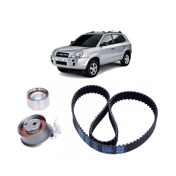 Kit Correia e Tensor Tucson 2006 Em Diante I-30 2006 Em Diante Elantra 2013 Em Diante Cerato 2006 Em Diante 2.0 16V 