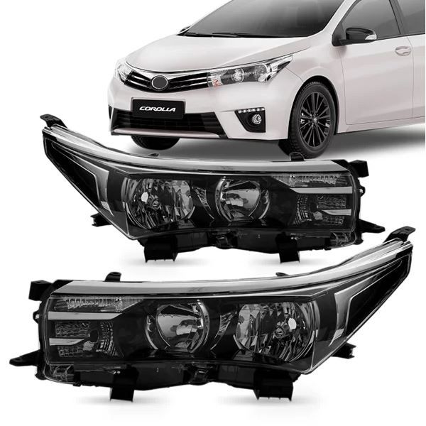 Farol Corolla 2015 a 2017 S/ Led