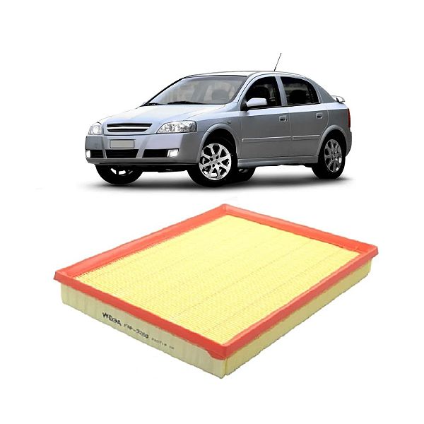 Filtro de Ar Wega Astra e Zafira 1999 Em Diante 1.8 e 2.0 Vectra 2006 Em Diante 2.0 