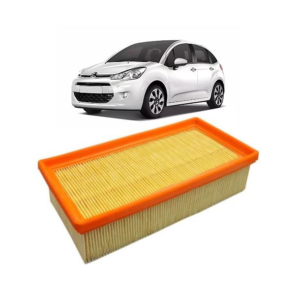 Filtro de Ar Wega C-3 2016 Em Diante Peugeot 208 2016 Em Diante 1.2 3 Cilindros 