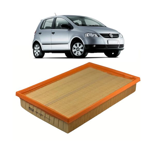 Filtro de Ar Wega Fox, Spacefox e Crossfox 2003 a 2013 Golf 1999 a 2007 1.6 