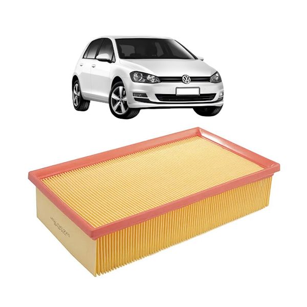 Filtro de Ar Wega Golf 2014 Em Diante Passat 2016 Em Diante Tiguan 2016 Em Diante 2.0 Audi A-3 2014 Em Diante 1.8 e 2.0 