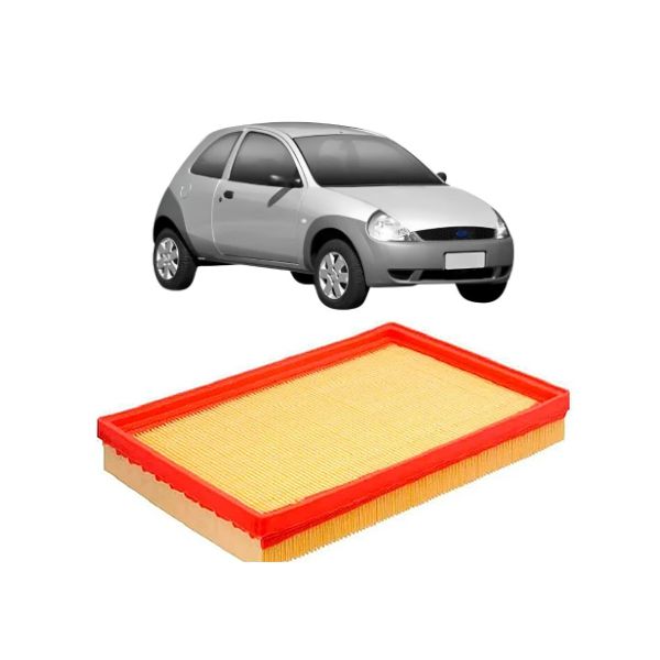 Filtro de Ar Wega Ford Ka 1999 a 2013 1.0 e 1.6 Rocam.