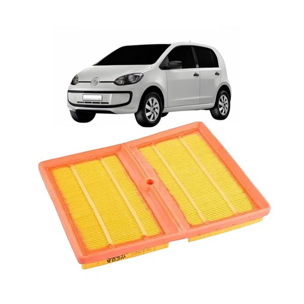 Filtro de Ar Wega UP e Golf 2015 Em Diante TSI T-Cross e Virtus 2019 Em Diante TSI 1 Furo 