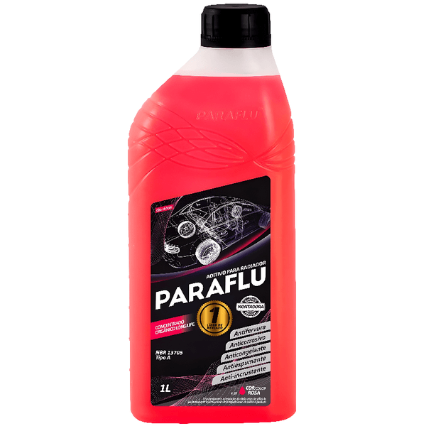 Aditivo Do Radiador Rosa Concentrado 1L - Paraflu