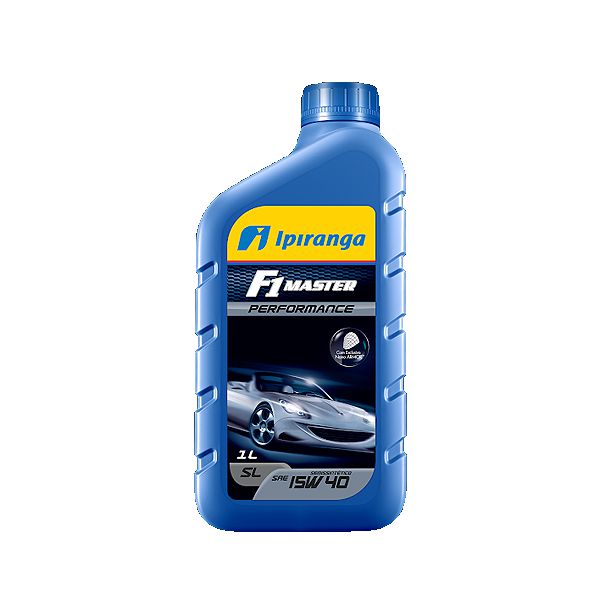 Óleo de Motor Ipiranga F1 Master 15W 40 API SL Semissintético 1Lt.