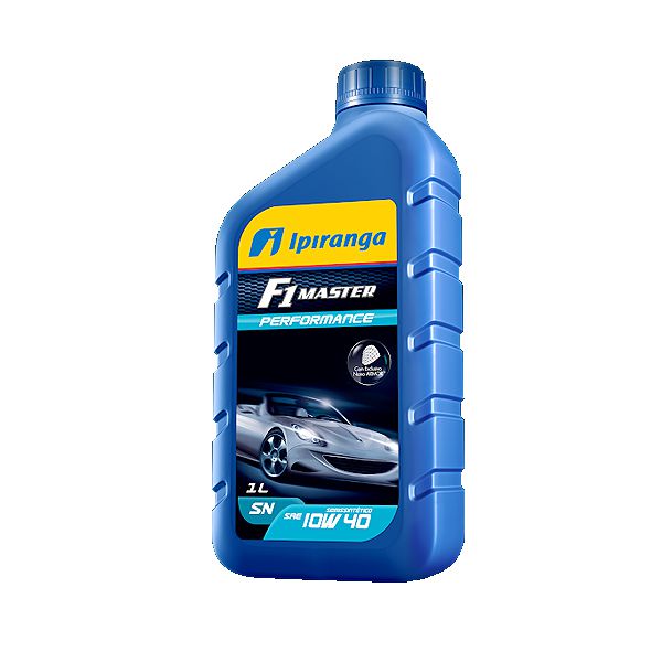 Óleo de Motor Ipiranga F1 Master 10W40 API SN Semissintético 1Lt.