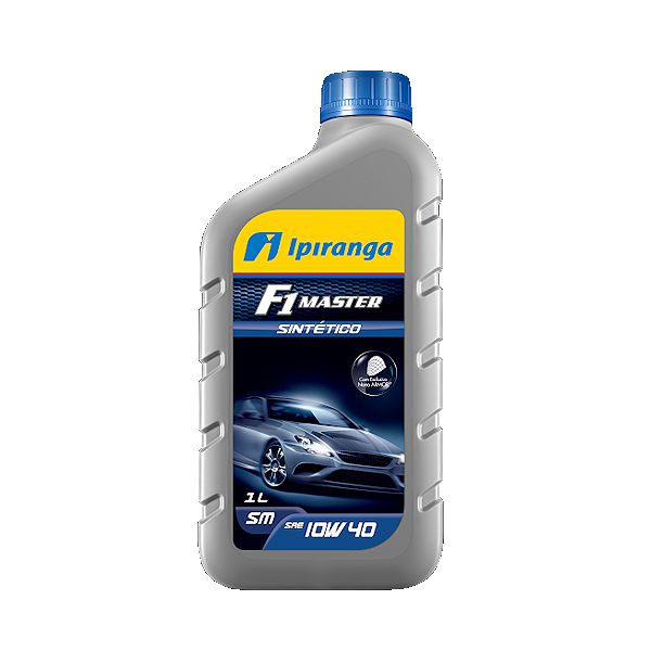 Óleo de Motor Ipiranga F1 Master 10W 40 API SM Sintético 1Lt.