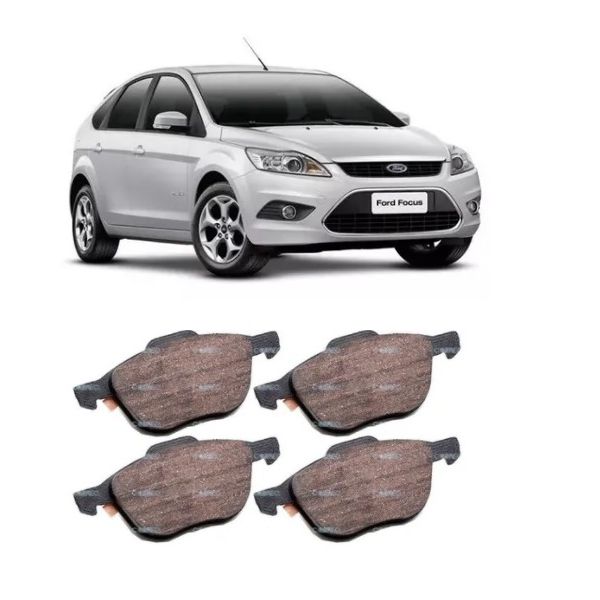  Pastilha de Freio Ecosport 2013 Em Diante Focus 2009 Em Diante 1.6 e 2.0 Jogo 