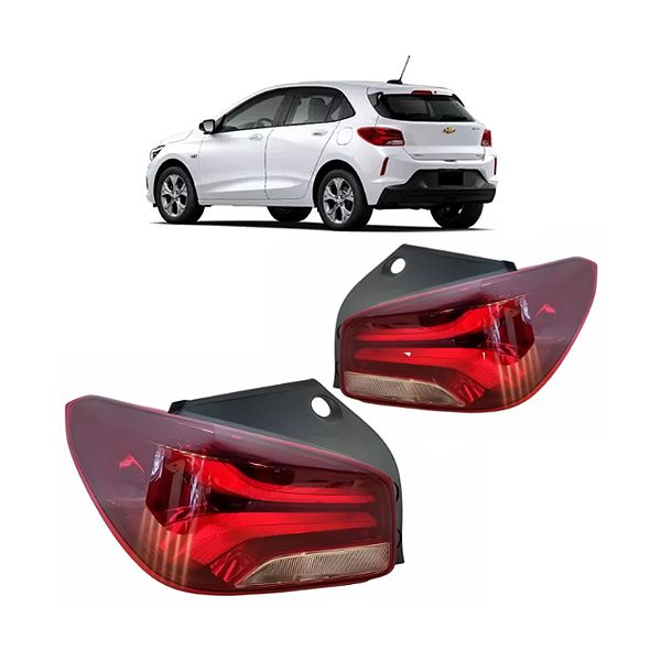 Lanterna Traseira Onix Hatch 2020 Em Diante C/ Led 