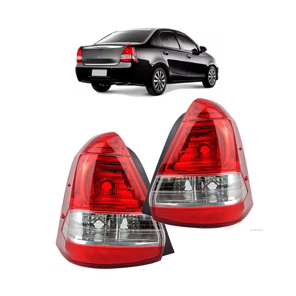 Lanterna Traseira Etios Sedan 2017 Em Diante Fumê 