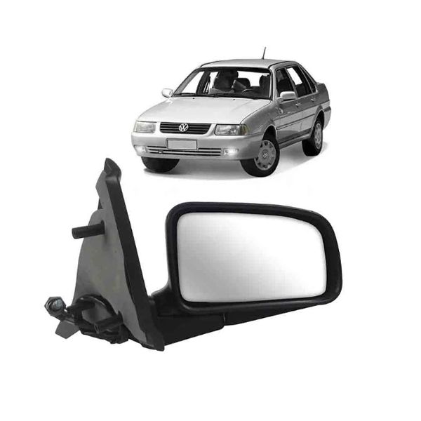 Retrovisor Santana e Quantum 1991 a 1997 C/ Controle Manual 
