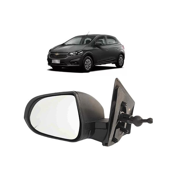 Retrovisor Onix e Prisma 2013 a 2019 C/ Controle Manual 