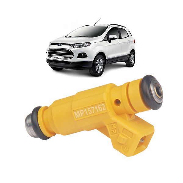 Bico Injetor Fiesta, Ecosport e Focus 2013 Em Diante Ford Ka 2014 a 2017 1.6 16V Sigma Flex Amarelo Peça 