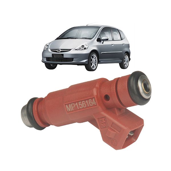 Bico Injetor Honda Fit 2003 a 2008 1.4 8V Gasolina Marrom Peça 