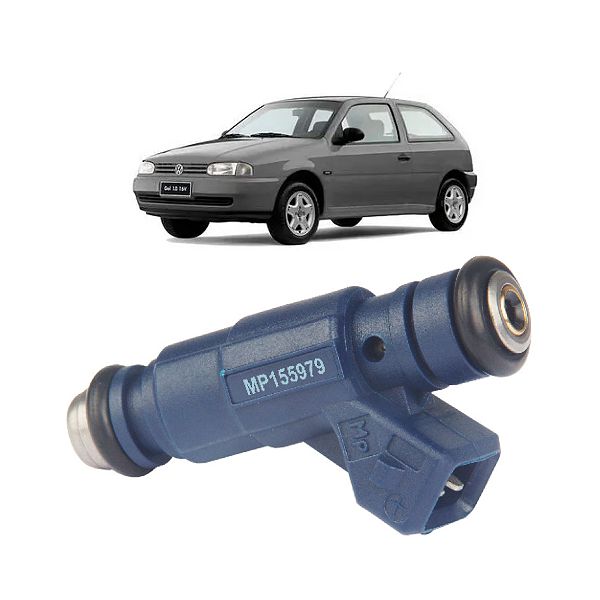 Bico Injetor Gol e Parati 1997 a 2001 1.0 Álcool Azul Peça 