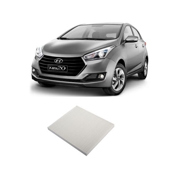 Filtro de Cabine Hb-20 Até 2019 IX-35 2011 Em Diante Tucson 2007 a 2015 Veloster 2011 Em Diante Jac T-40 