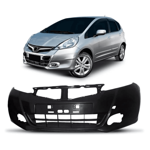 Parachoque Dianteiro Honda Fit 2013 a 2014 Preto Liso 