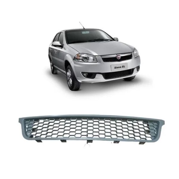 Grade Central Siena e Weekend 2013 Em Diante Modelo EL Cinza Inferior 