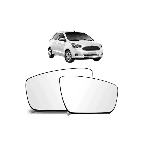Lente do Retrovisor Ford Ka 2014 Em Diante 