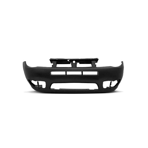 Parachoque Dianteiro Palio Economy 2015 Em Diante Modelo Way Preto Liso 