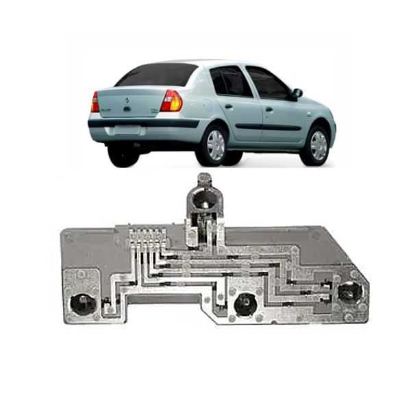 Circuito de Lanterna Traseira Clio Sedan 1999 Em Diante 