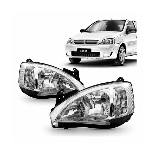 Farol Corsa e Montana 2008 a 2010 