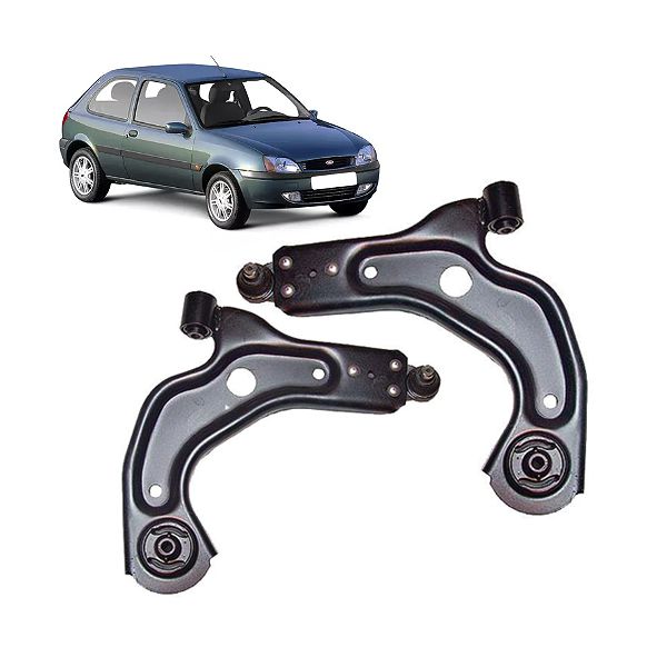 Bandeja da Suspensão Fiesta e Courier 1996 a 2002 C/ Pivô Dianteira 