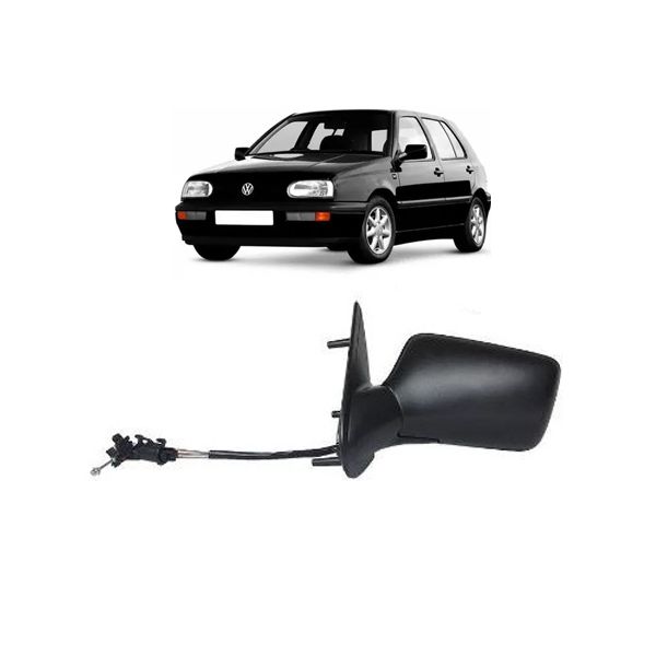 Retrovisor Golf 1995 a 1998 C/ Controle Manual 