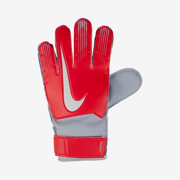 Luvas de Goleiro Nike Match Unissex - Vermelho+ Cinza