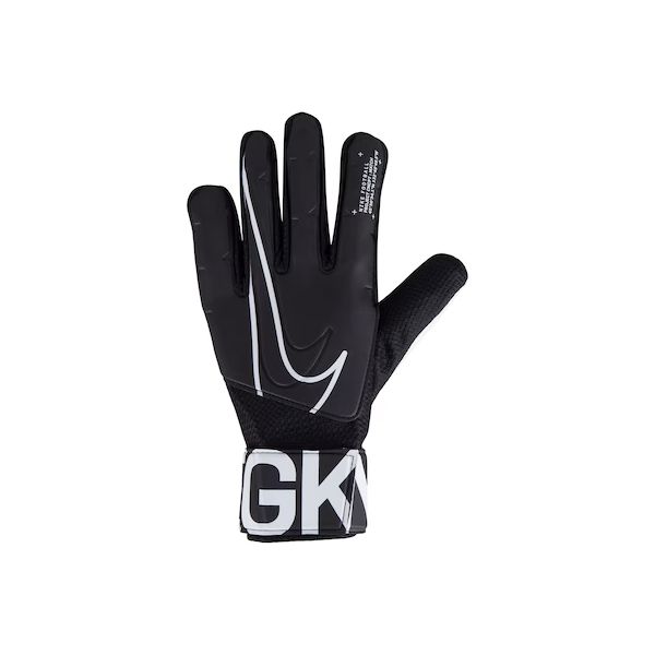 Luvas de Goleiro Nike Match Unissex - Preto+Branco