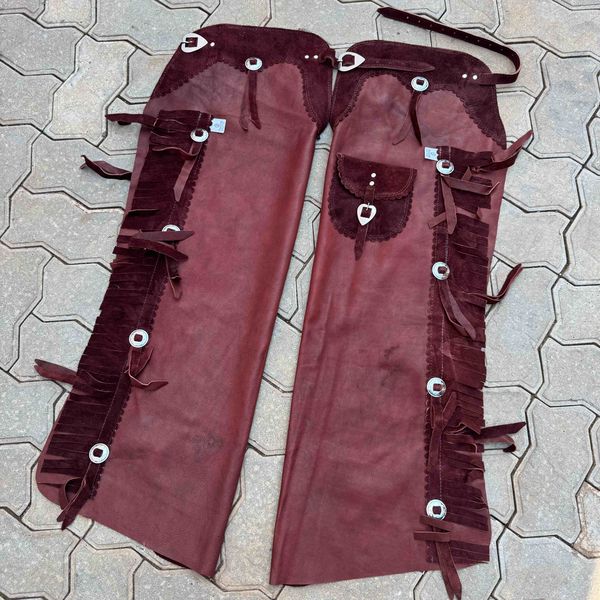 Calça de Couro T&C - Meio Curtume - Adulto