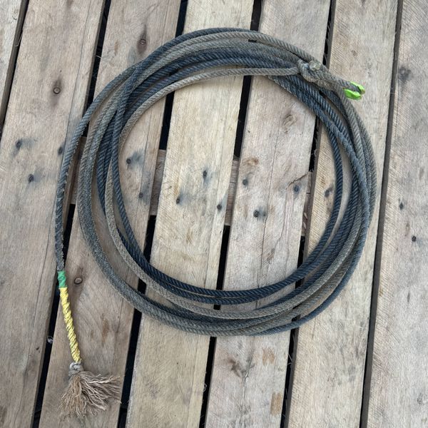 Laço / Corda de Team Roping USADA - Tom CINZA (PODE TER VARIAÇÃO)