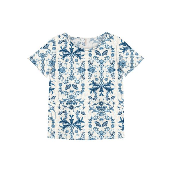 blusa LezaLez - Estampada OFF WHITE